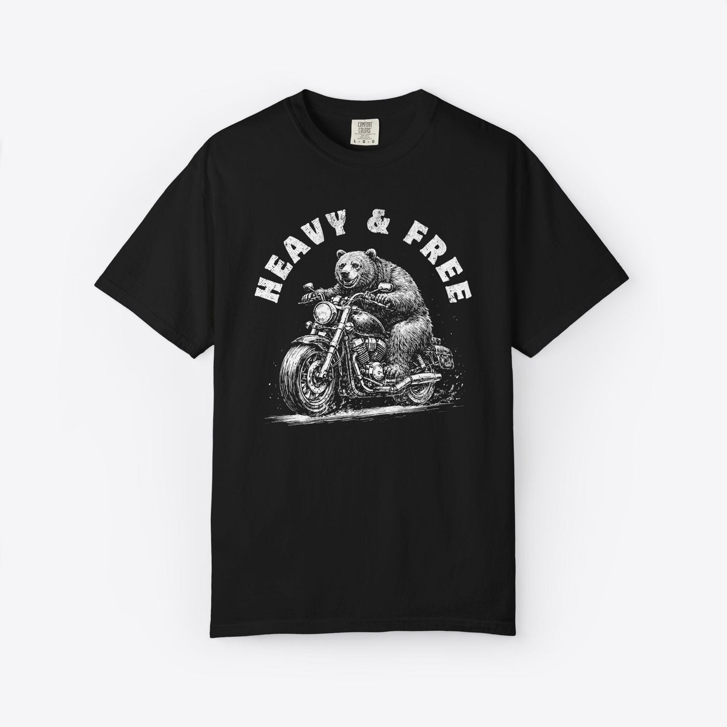 Bear on Motorcycle T-Shirt