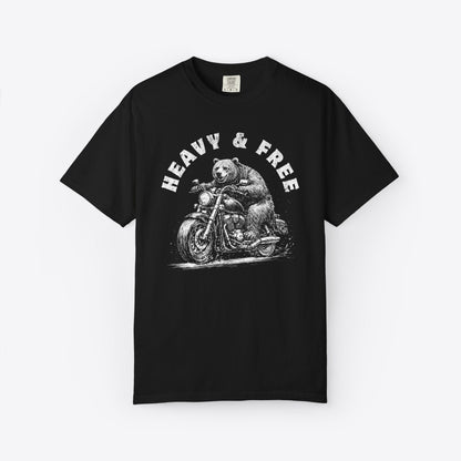 Bear on Motorcycle T-Shirt