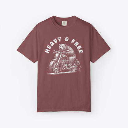 Bear on Motorcycle T-Shirt