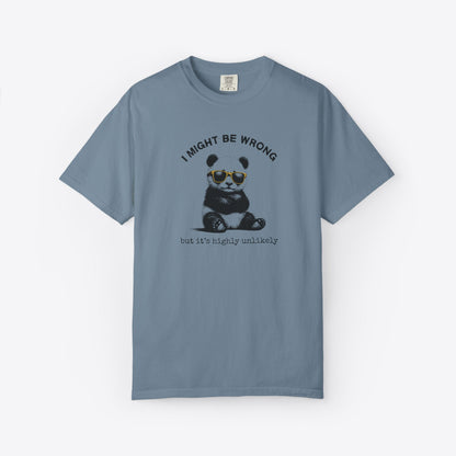 I Might Be Wrong Panda T-Shirt