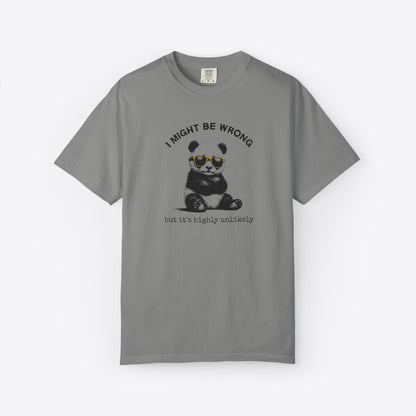 I Might Be Wrong Panda T-Shirt