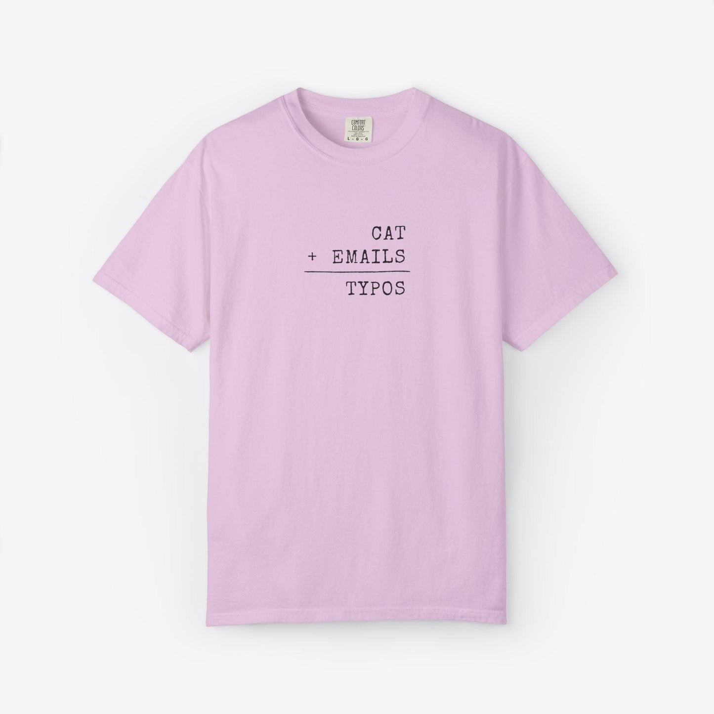 Cat + Emails = Typos T-Shirt