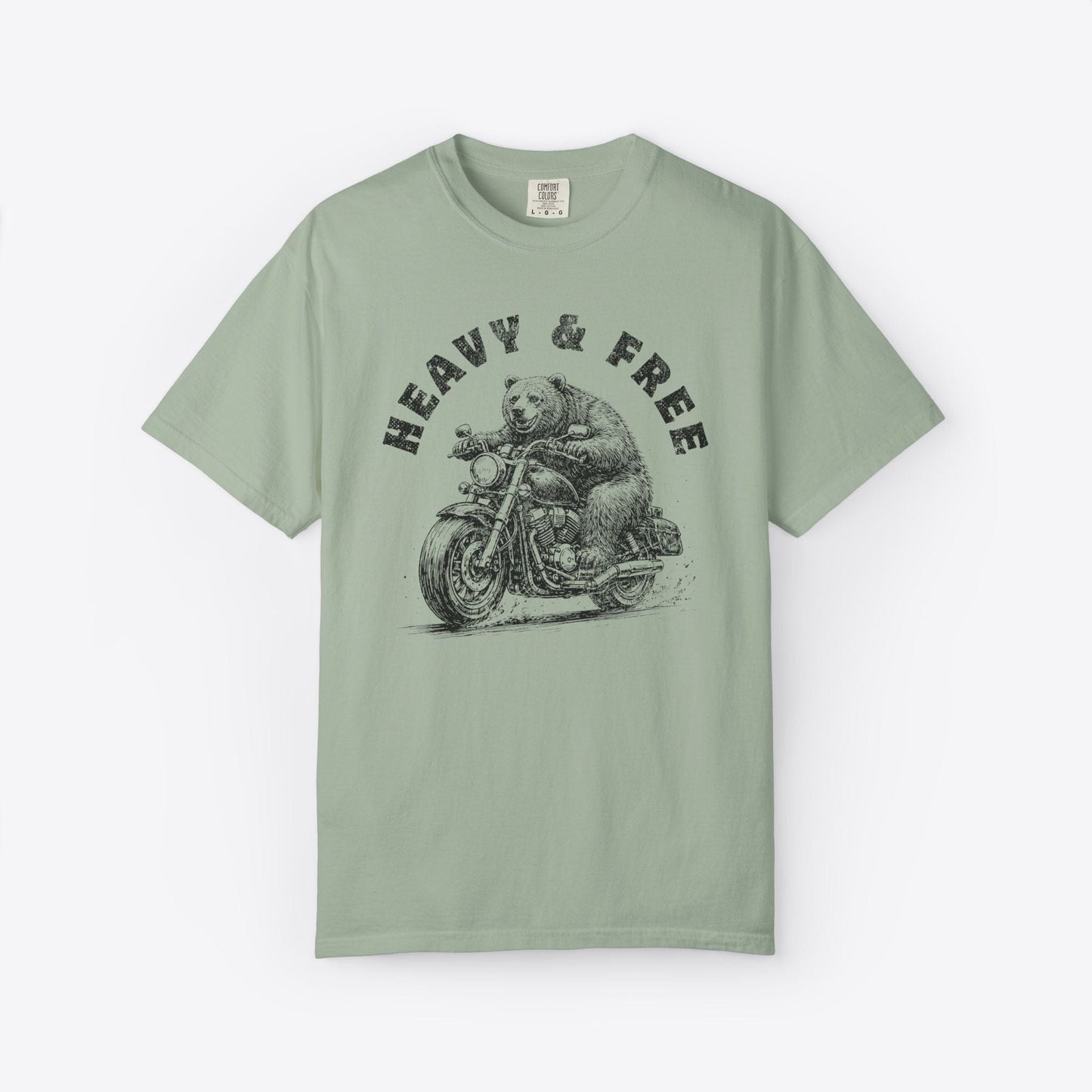 Bear on Motorcycle T-Shirt