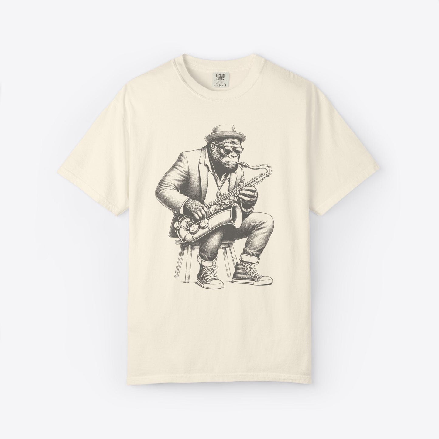Saxophonist Gorilla T-Shirt