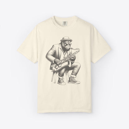 Saxophonist Gorilla T-Shirt