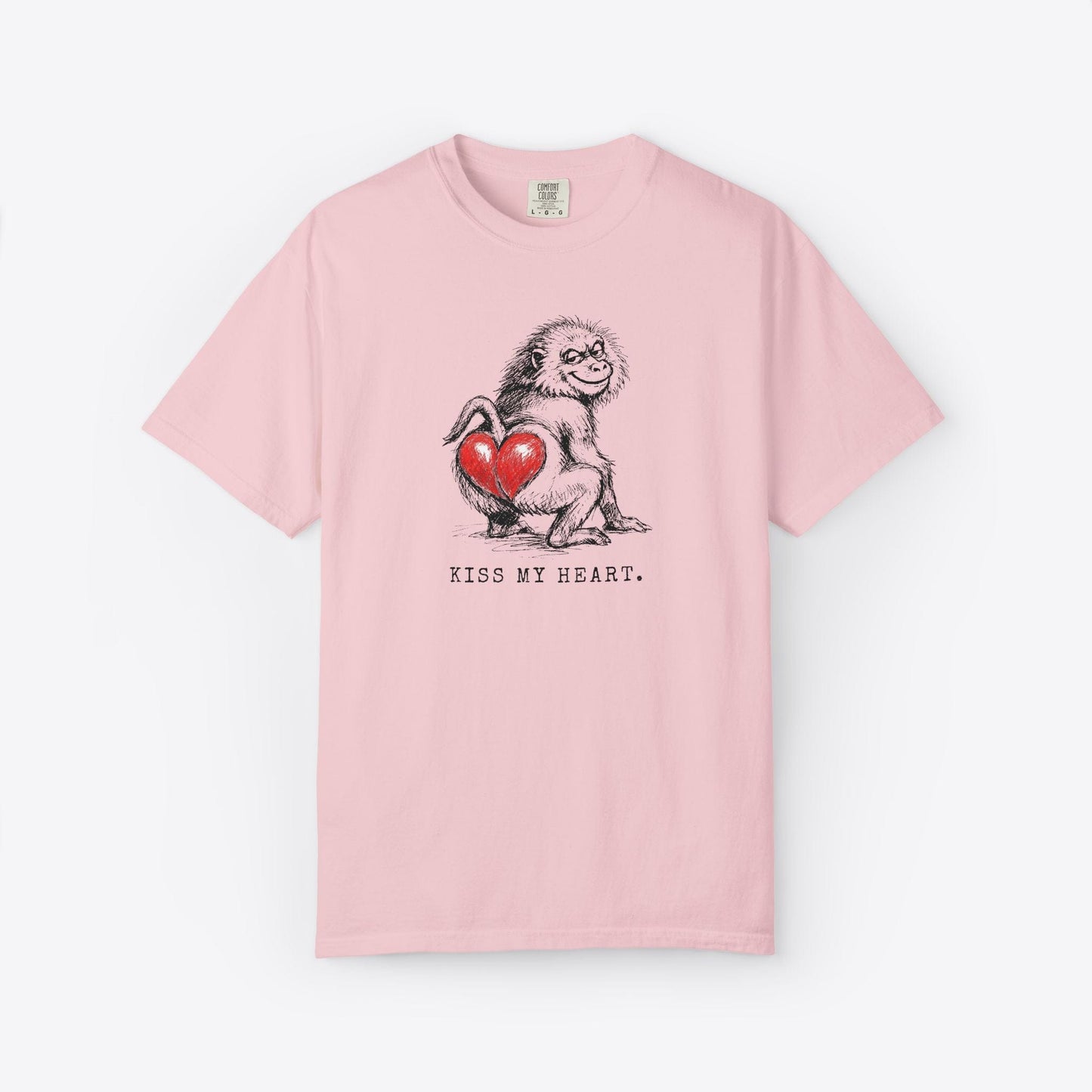 Kiss My Heart Baboon T-Shirt