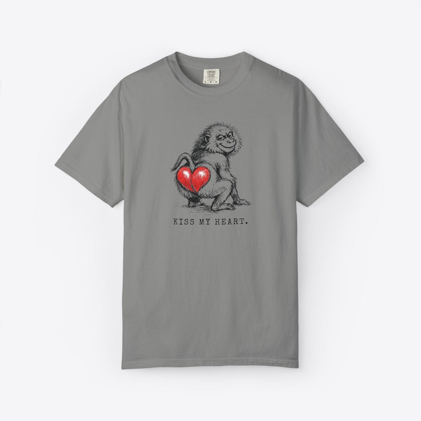 Kiss My Heart Baboon T-Shirt