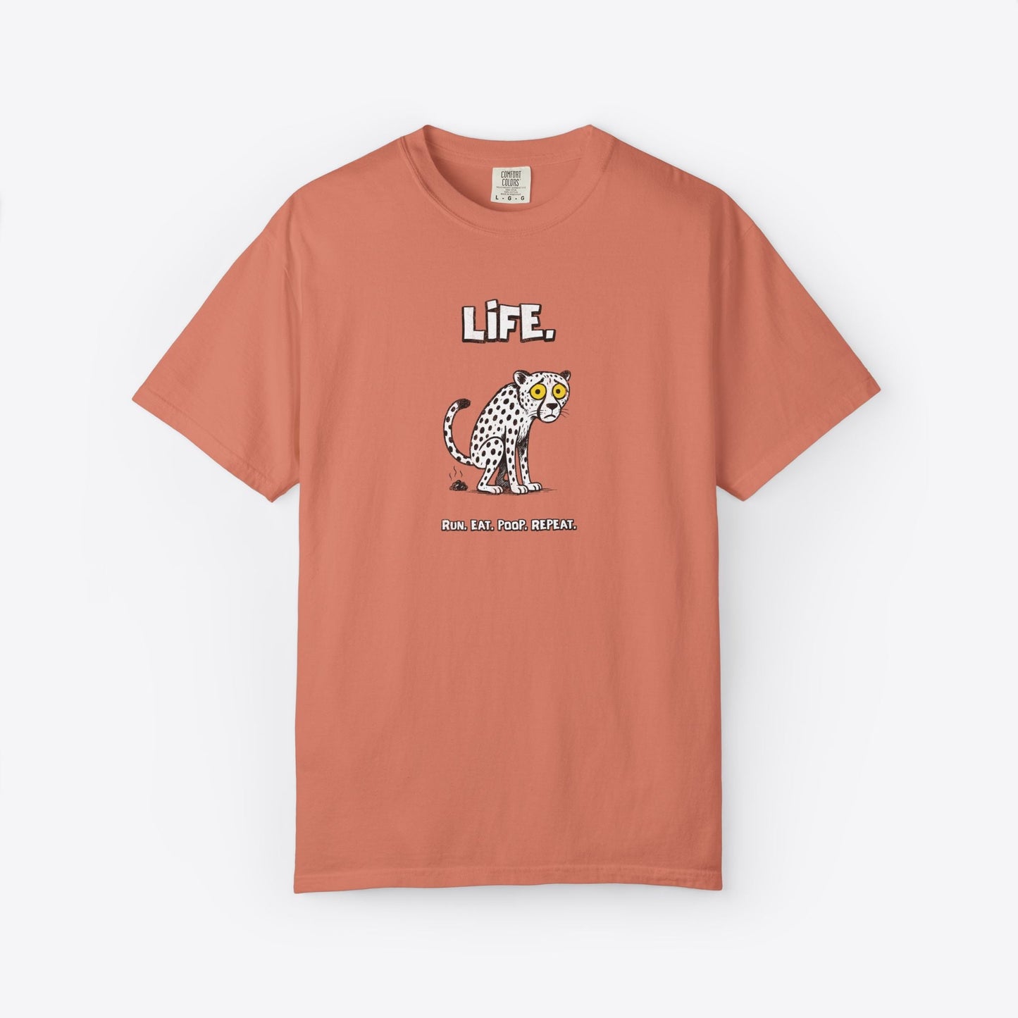 Poopin' Cheetah T-Shirt
