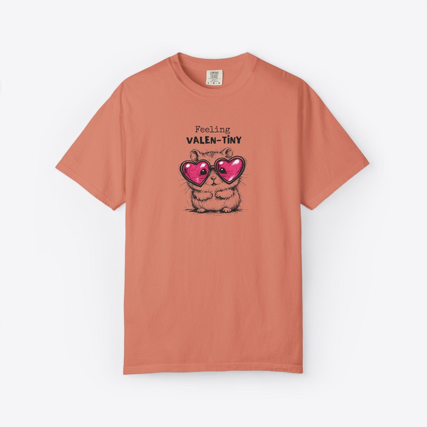Feeling Valen-Tiny Hamster T-Shirt