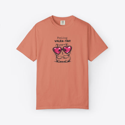Feeling Valen-Tiny Hamster T-Shirt