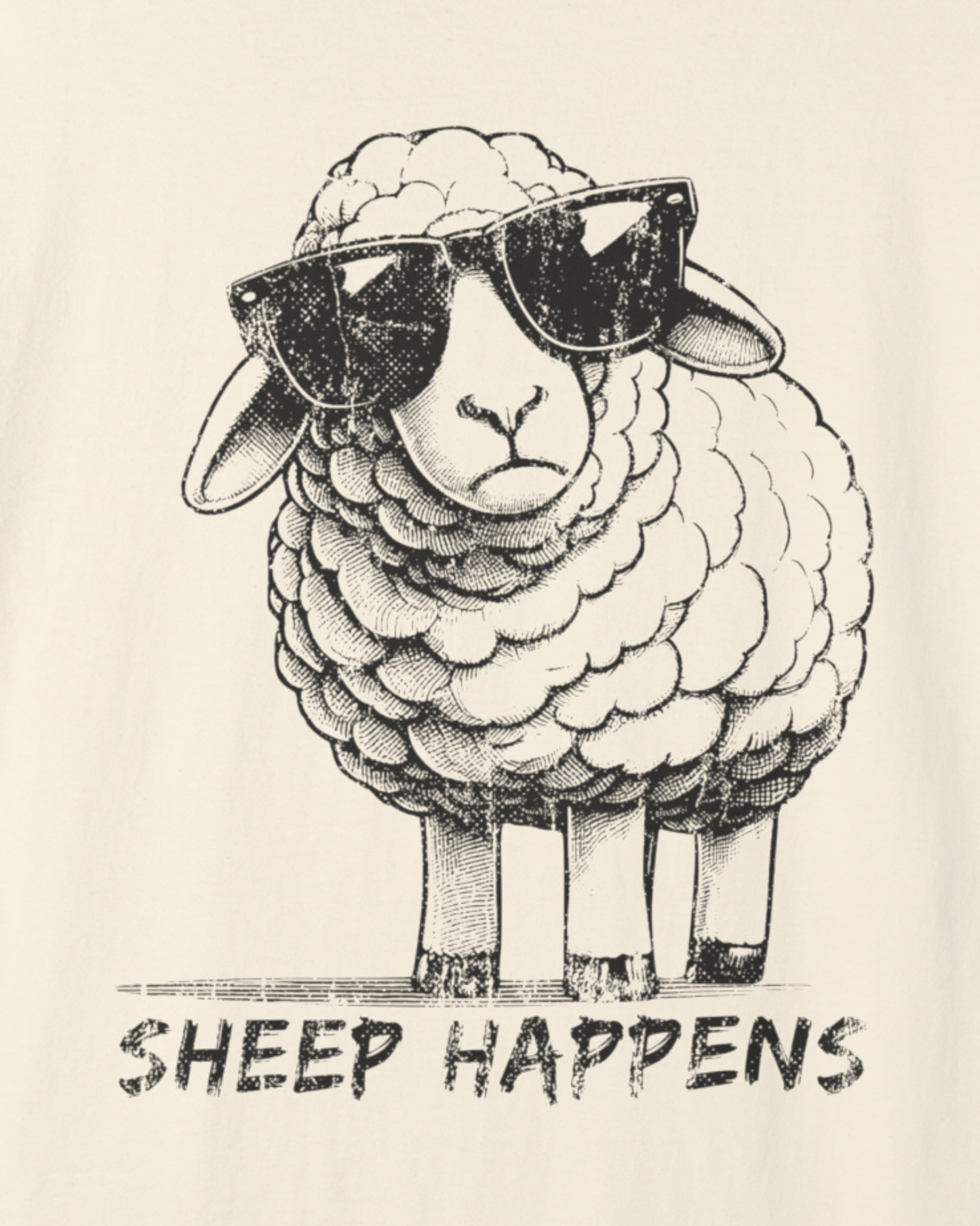 Sheep Happens Light T-Shirt