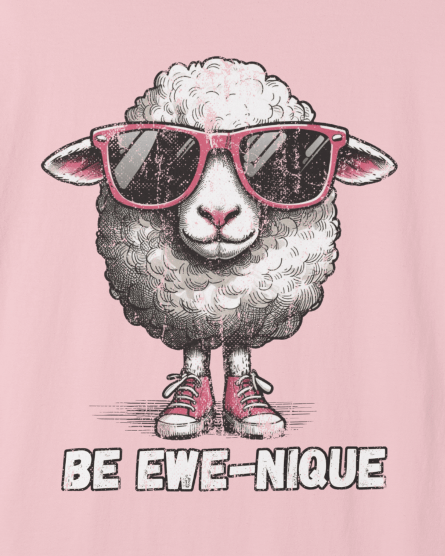 Be Ewe-Nique Light T-Shirt