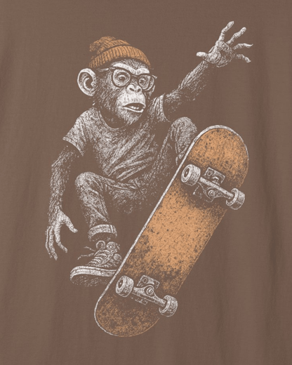Skateboard Monkey T-Shirt