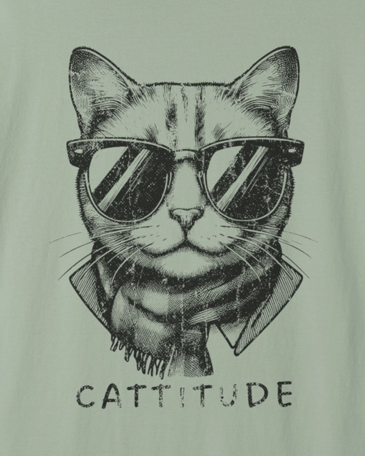 Cattitude Light T-Shirt