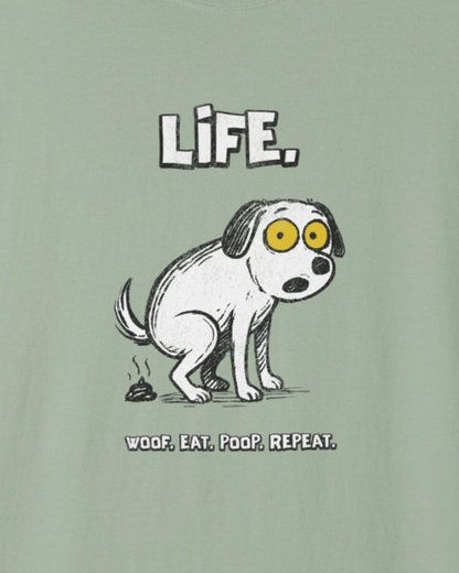 Poopin' Dog T-Shirt