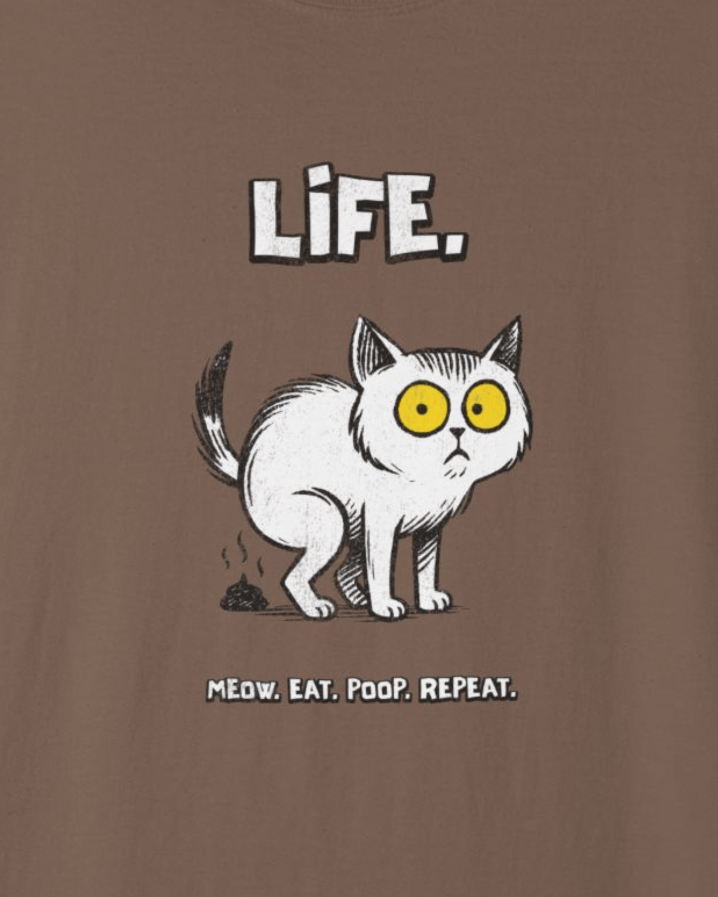 Poopin' Cat T-Shirt