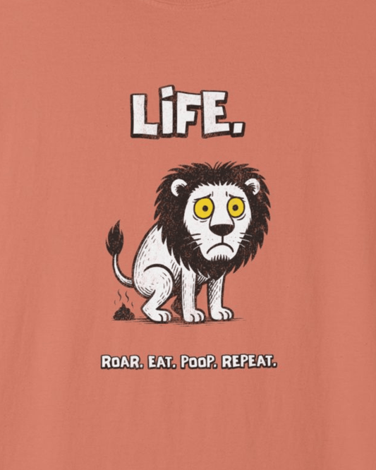Poopin' Lion T-Shirt