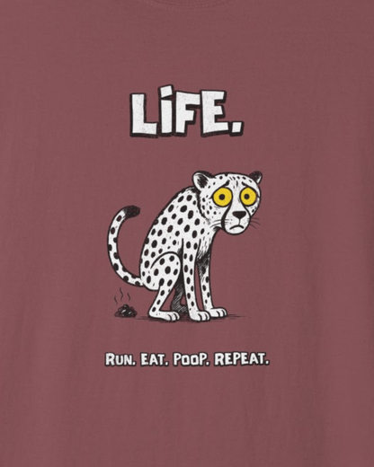 Poopin' Cheetah T-Shirt