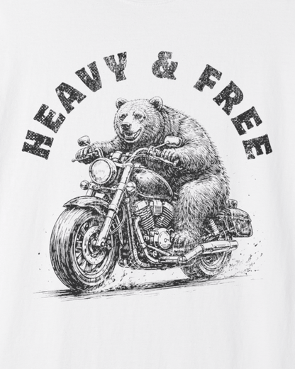 Bear on Motorcycle T-Shirt