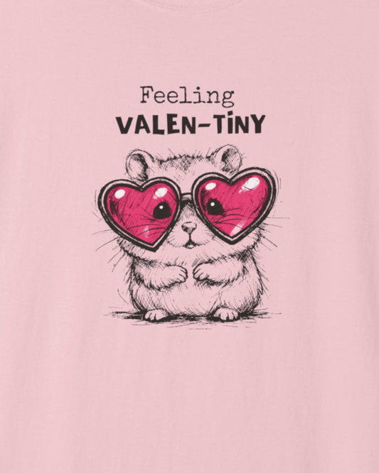 Feeling Valen-Tiny Hamster T-Shirt