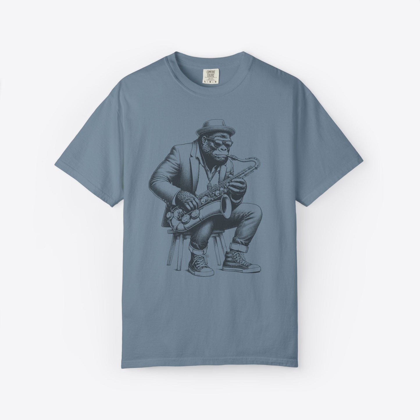 Saxophonist Gorilla T-Shirt