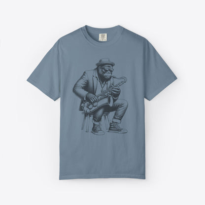 Saxophonist Gorilla T-Shirt