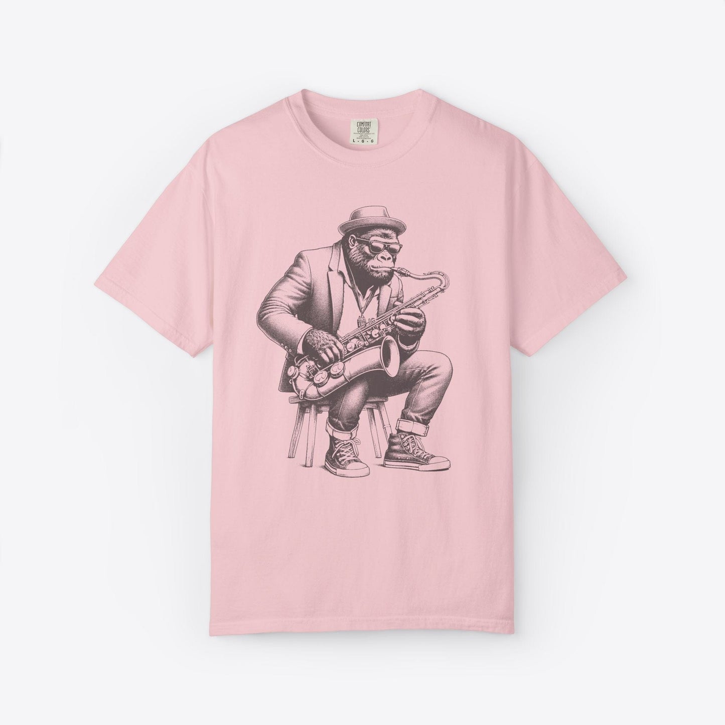 Saxophonist Gorilla T-Shirt