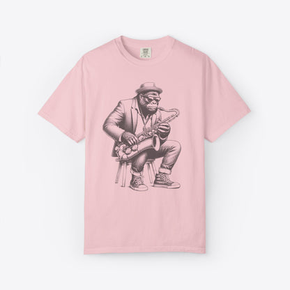 Saxophonist Gorilla T-Shirt