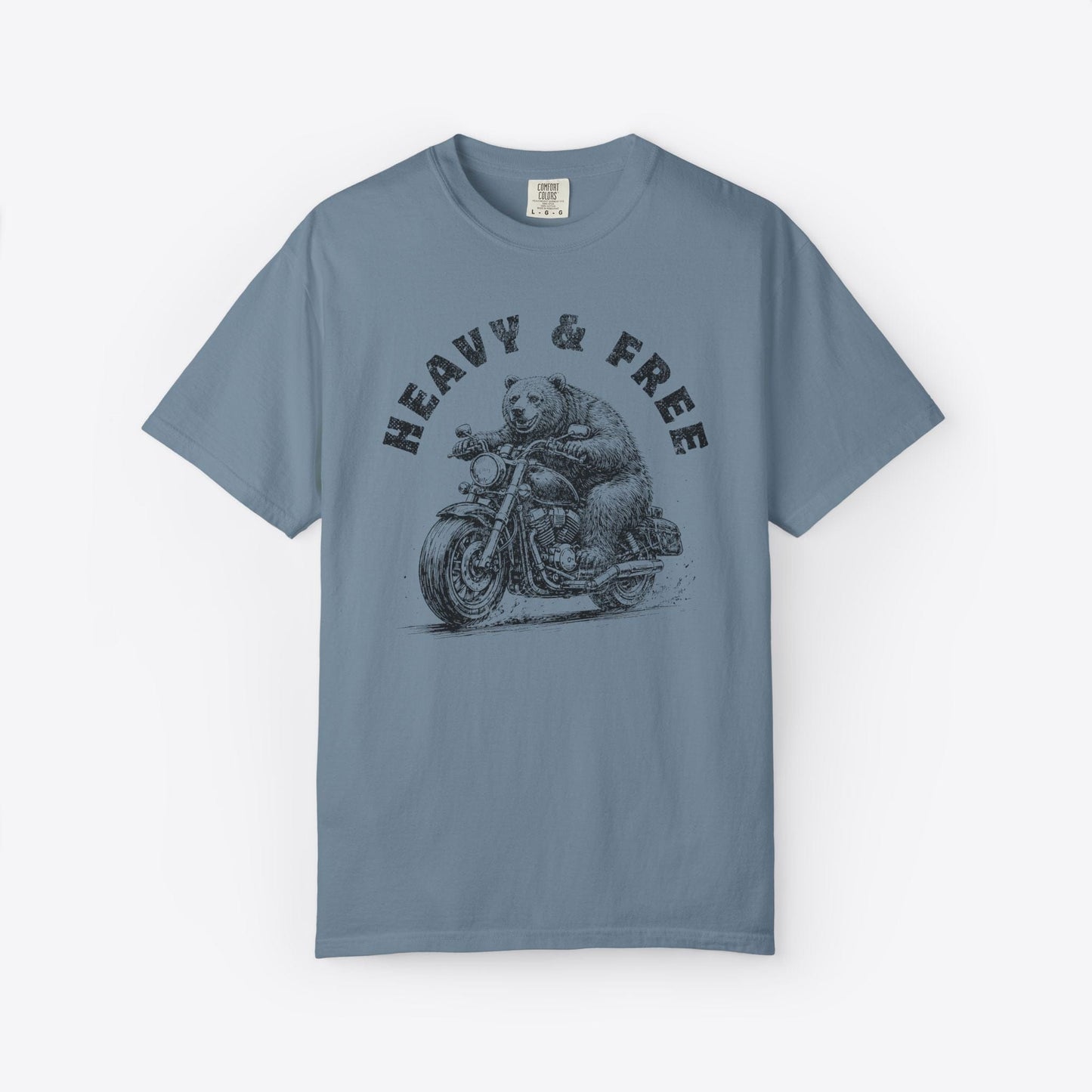 Bear on Motorcycle T-Shirt