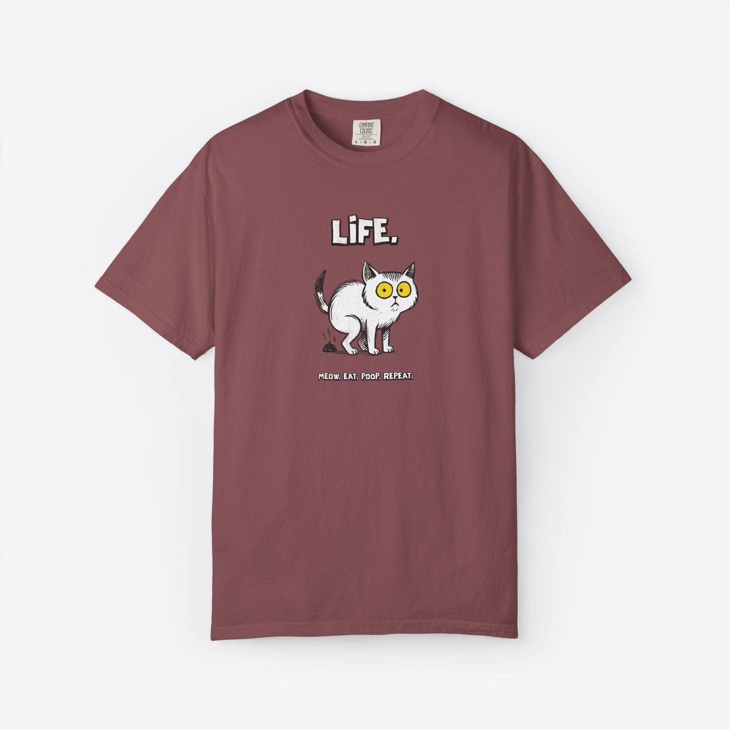 Poopin' Cat T-Shirt