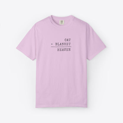Cat + Blanket = Heaven T-Shirt
