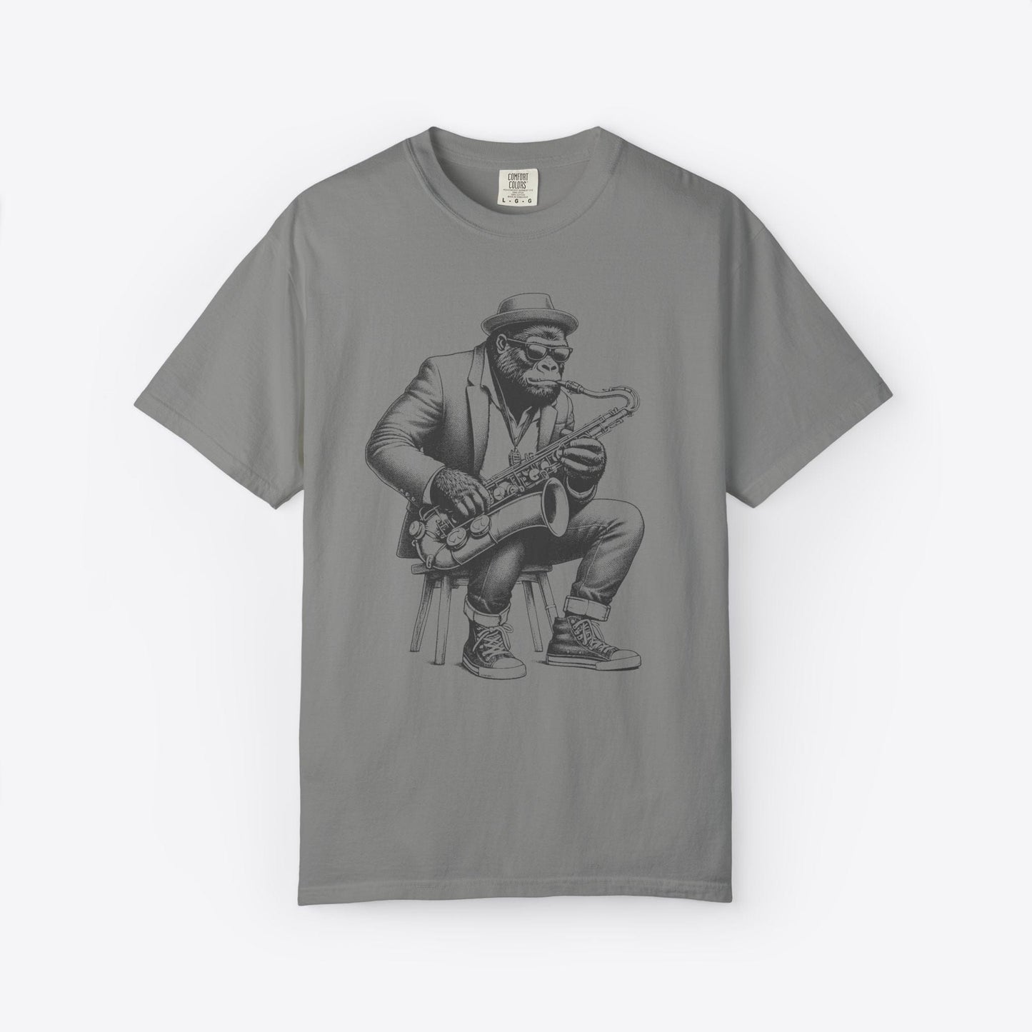 Saxophonist Gorilla T-Shirt